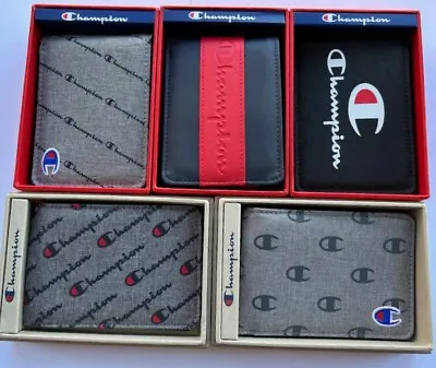 Champion Mens Bifold Wallets In Gift Box • £19.99