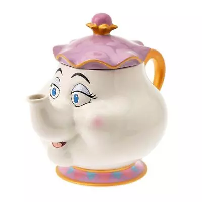 Disney Beauty And The Beast Mrs. Potts Teapot Ceramic Tableware Decoration Japan • $126.70