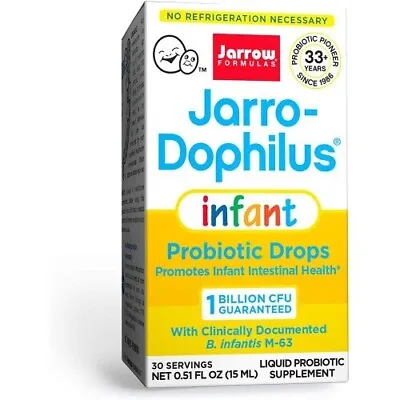 Jarrow Formulas Jarro-Dophilus Infant Probiotic Drops - 15 Ml • £15