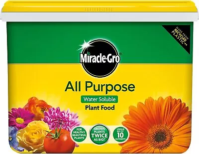 Miracle-Gro All Purpose Water Soluble Plant Food Tub 2kg Healthy Plant Growth UK • £13.80