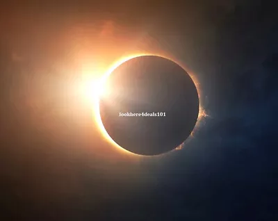 Solar Eclipse Photo 4x6 Maine April 8 2024 Memorabilia USA • $8.48