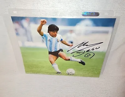 Vintage Diego Armando Maradona Rare Signed Autographed 8x10 Photo PSC COA • $249.99
