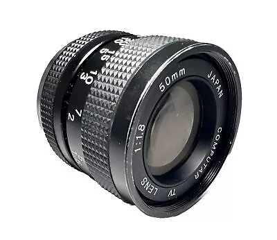 Computar 50mm F1.8 C-Mount Fast & Crisp Prime Lens Made In Japan MFT M4/3 • $99.99