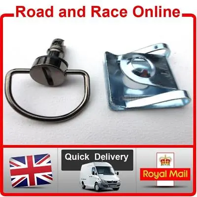 £3.49 • Buy Fairing Clip Quick Release Dzus Style D Ring 17mm Fastener Road Race/Trackday BN