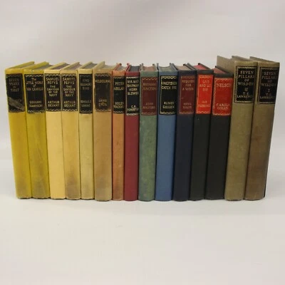 £24.99 • Buy 15x Vintage Reprint Society Hardback Bundle/Job Lot  - Decor/Display/Props - EHB
