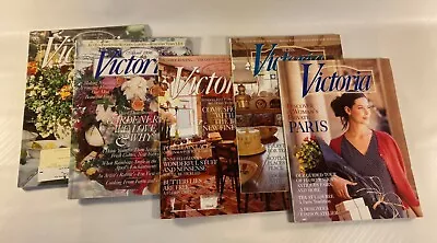 5 Issues Vintage VICTORIA BLISS Magazines Victorian HOME & GARDEN 1996-2000  • $14