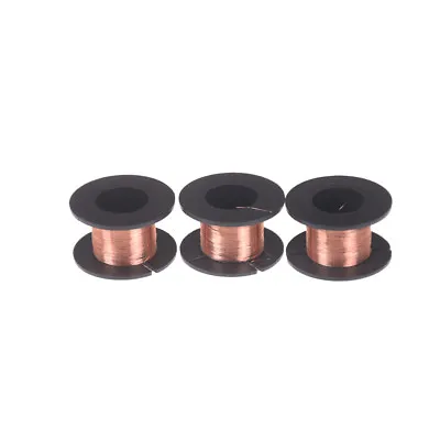 11M 0.1mm Diameter Varnished Wire Thin Copper Wire DIY Rotor Enamelled Wire-ca • $1.03