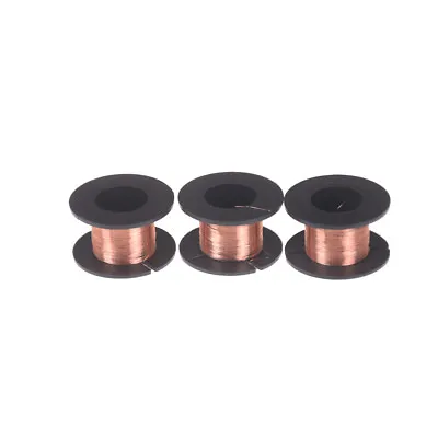 11M 0.1mm Diameter Varnished Wire Thin Copper Wire DIY Rotor Enamelled Wire J-lq • $1.84