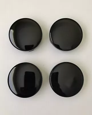 4 Pcs Universal Black   Wheel Center Caps 60mm/ 2 3/8  Can Fit VW • $27.99