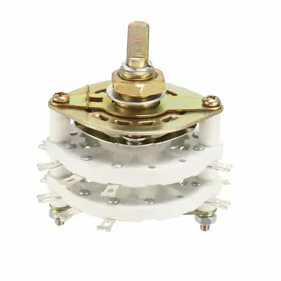 4P3T 4 Pole 3 Position 2 Deck Band Channel Rotary Switch Selector • $11.75