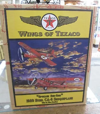 Wings Of Texaco 1929 Buhl CA-6 Sesquiplane Spokane Sun-God 9th In Series NIB • $20