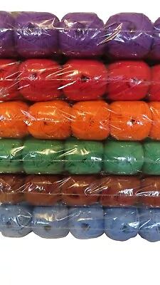 Knitting Wool Single 100g Balls Acrylic Yarn 8 Ply Footy Colour Beanies Scarves  • $2.50