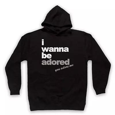 I Wanna Be Adored Unofficial The Roses Madchester Hit Adults Unisex Hoodie • £25.99