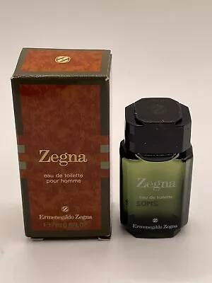 ZEGNA Ermenegildo Zegna Pour Homme Men EDT 7ml Splash MINI - NEW IN BOX • $15.90