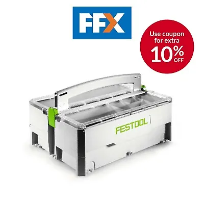 £97.47 • Buy Festool SYS-SB Cantilever Systainer Tool Box 396mm X 296mm X 167mm
