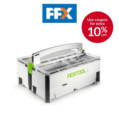 £97.47 • Buy Festool SYS-SB Cantilever Systainer Tool Box 396mm X 296mm X 167mm
