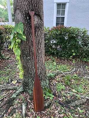 Vintage - Antique Wooden Canoe - Boat Paddle - 61” • $80