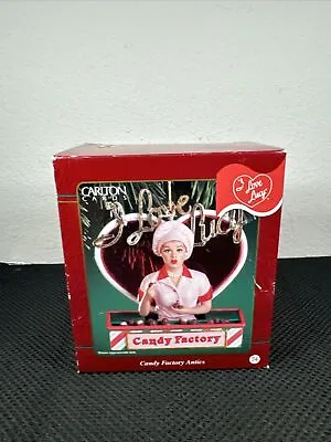 CARLTON CARDS  I Love Lucy  Candy Factory Antics Christmas Ornament Lucille Ball • $14.95