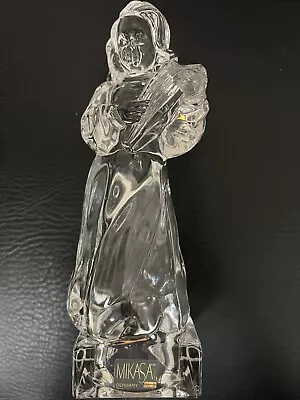 Mikasa Angel With Harp Glass Figure Herald Collection Made In Germany • $13.50