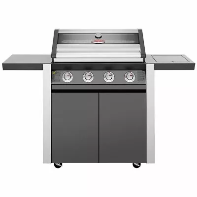 Beefeater 1600 Series Dark Four Burner BBQ With Side Burner & Trolley BMG1641DA • $1899