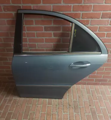 01-05 Mercedes W203 C280 Rear Driver Side Complete Door Shell Granite Gray Oem • $175