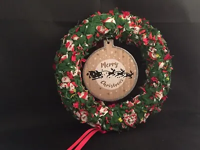 Handmade Christmas Wreath • £25