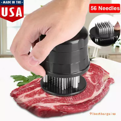 56 Blades Needle Meat Tenderizer Beef Steak Mallet Pound Kitchen Cooking Tool • $9.49