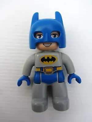 Lego DUPLO Figure BATMAN Blue Outfit From Sets 10823 & 10525 - Missing Cape • $12.50