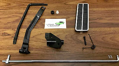 Camaro Nova Gas Pedal Kit With Throttle Linkage 12pc V8 Accelerator Kit • $89.95