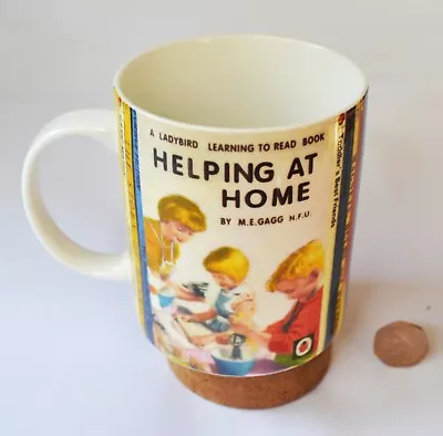 Bone China Mug With Images From The Ladybird Book Helping At Home By M.E. Gagg • £4.99