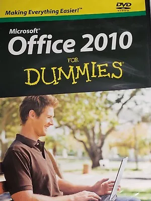 Microsoft Office 2010 For Dummies Dvd New/sealed • $4