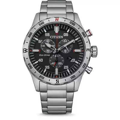 Citizen Men's Chronograph Eco-Drive Watch AT2520-89E NEW • $169.99