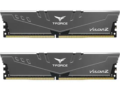 Team T-FORCE VULCAN Z 16GB (2 X 8GB) 288-Pin PC RAM DDR4 3200 (PC4 25600) Intel • $35.99