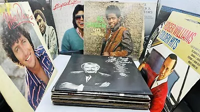 Lot Of 20 Vintage Country LP Vinyl Records Good Working Condition As Is • $9.99