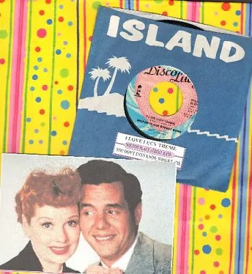 Wilton Place Street Band - I Love Lucy Theme Island 78 Vinyl 45 Rpm Record • $18