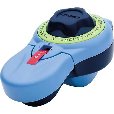 Dymo Junior Embossing Labelmaker Large Knob 9mm Wide 3D Labels • £15.08