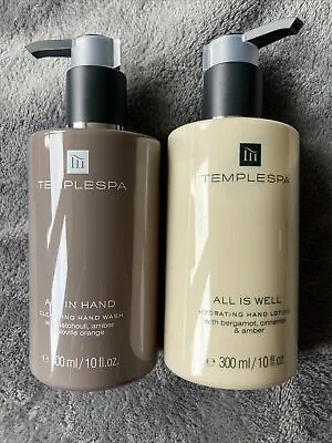 £27 • Buy Temple Spa All Is Well & All In Hand Lotion & Wash - New Full Size Set