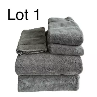 Set 6 Restoration Hardware RH Bath Sheets Hand Towels Wash Green Turkish 802 Lot • $250