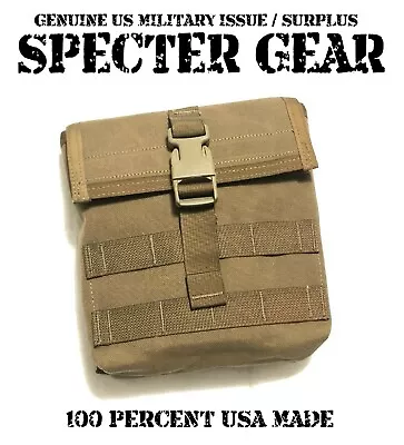 Specter Gear 427 Coyote Usmc Molle 200 Rnd Saw Utility Pouch Ammo Us Military • $34.95