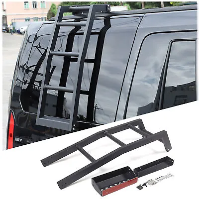 Black Alloy Right Side Roof Rack Ladder For Land Rover Discovery 3/4 2004-2016 • $512.40