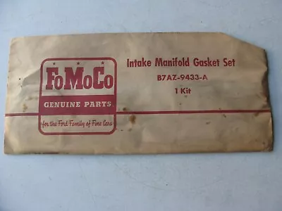 Vintage Fomoco B7AZ-9433-A Intake Manifold Gasket Set For 1959-1960 Ford • $33.99