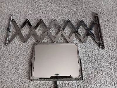 Vintage 24  Accordion Scissor Arm Mirror Lilian Vernon • $55