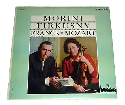 VINYL LP By ERICA MORINI (VIOLIN) RUDOLF FIRKUSNY (PIANO) (1961) DECCA DL 710038 • $100