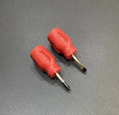 Brand New Mac Tools 1.5  Screwdriver Set PNR1DR & P3012DR Red Handle • $25