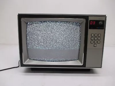 Vtg JCPenney 685-2042F Accuscan Color Television TV 13  Screen Powers On As Is • $149.95