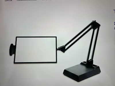 Large Magnifier On Stand. In Original Box. For Hands-free Reading PC Etc. • £6.99