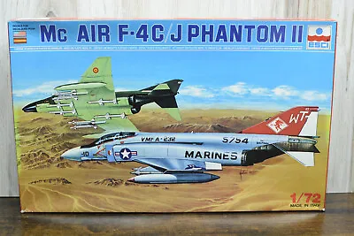 ESCI 1:72 Mc AIR F-4C/J F-4 PHANTOM II Vintage Model Kit 9031 - SEALED PARTS!!! • $18.95