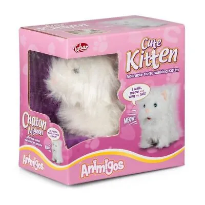 Tobar Cute Kitten - 28774 Soft Furry Plush Kids Fun Walking Friendly Toy Meow • $28.09