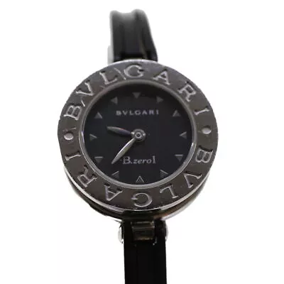 BVLGARI Watches Zero One Stainless Steel Silver Black Auth 45729 • $511.56