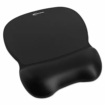 Innovera Gel Mouse Pad W/Wrist Rest Nonskid Base 8-1/4 X 9-5/8 Black 51450 • $13.64